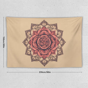 Rose Wall Tapestry