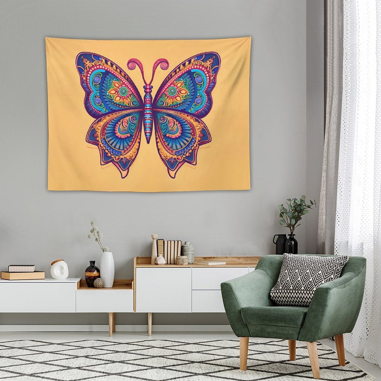 Butterfly Wall Tapestry