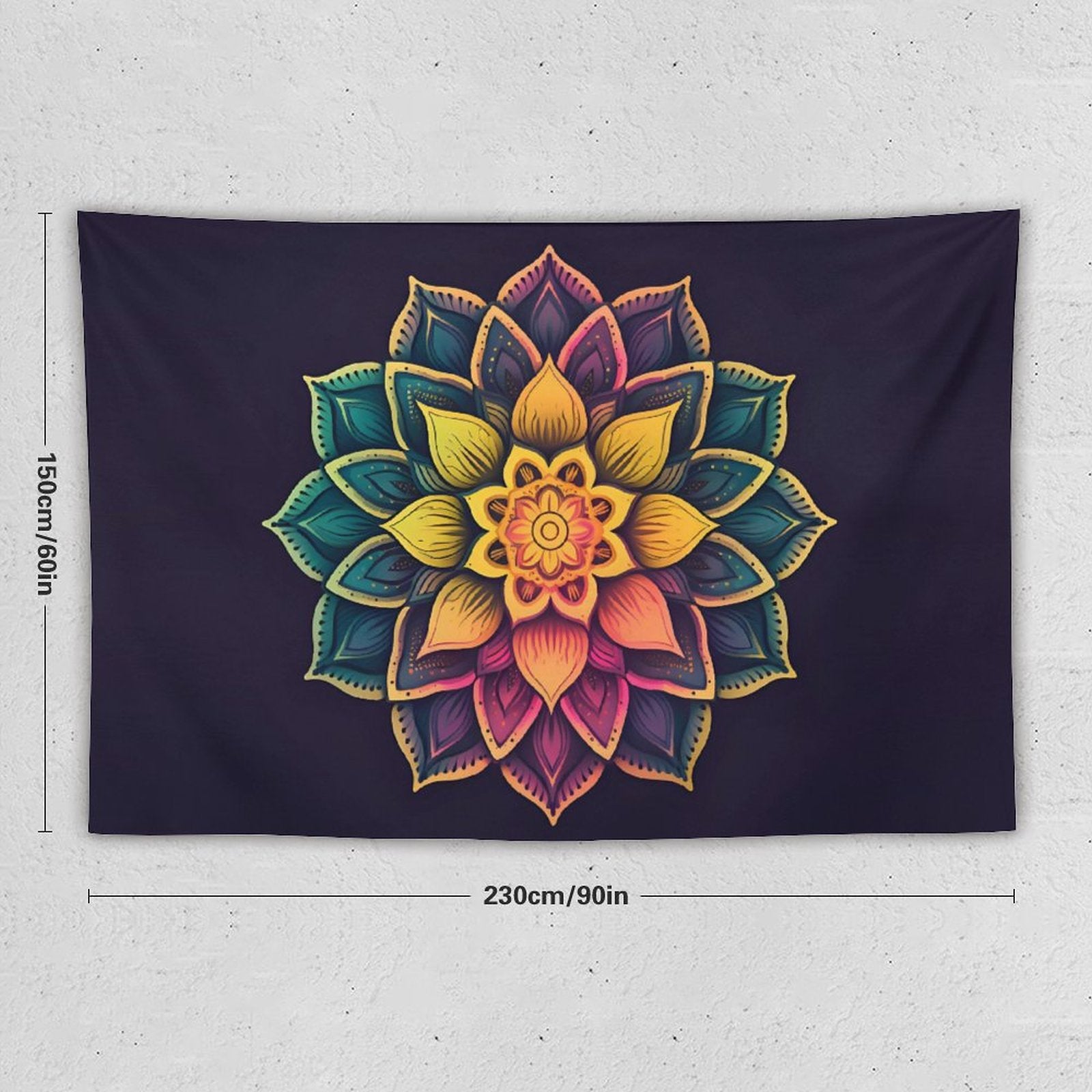 Lotus Wall Tapestry