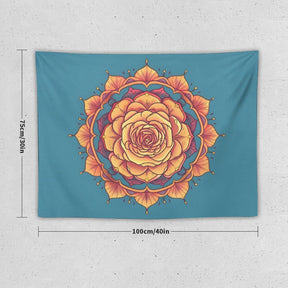 Rose Wall Tapestry