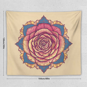 Rose Wall Tapestry