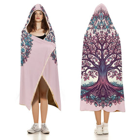 Tree Hooded Blanket