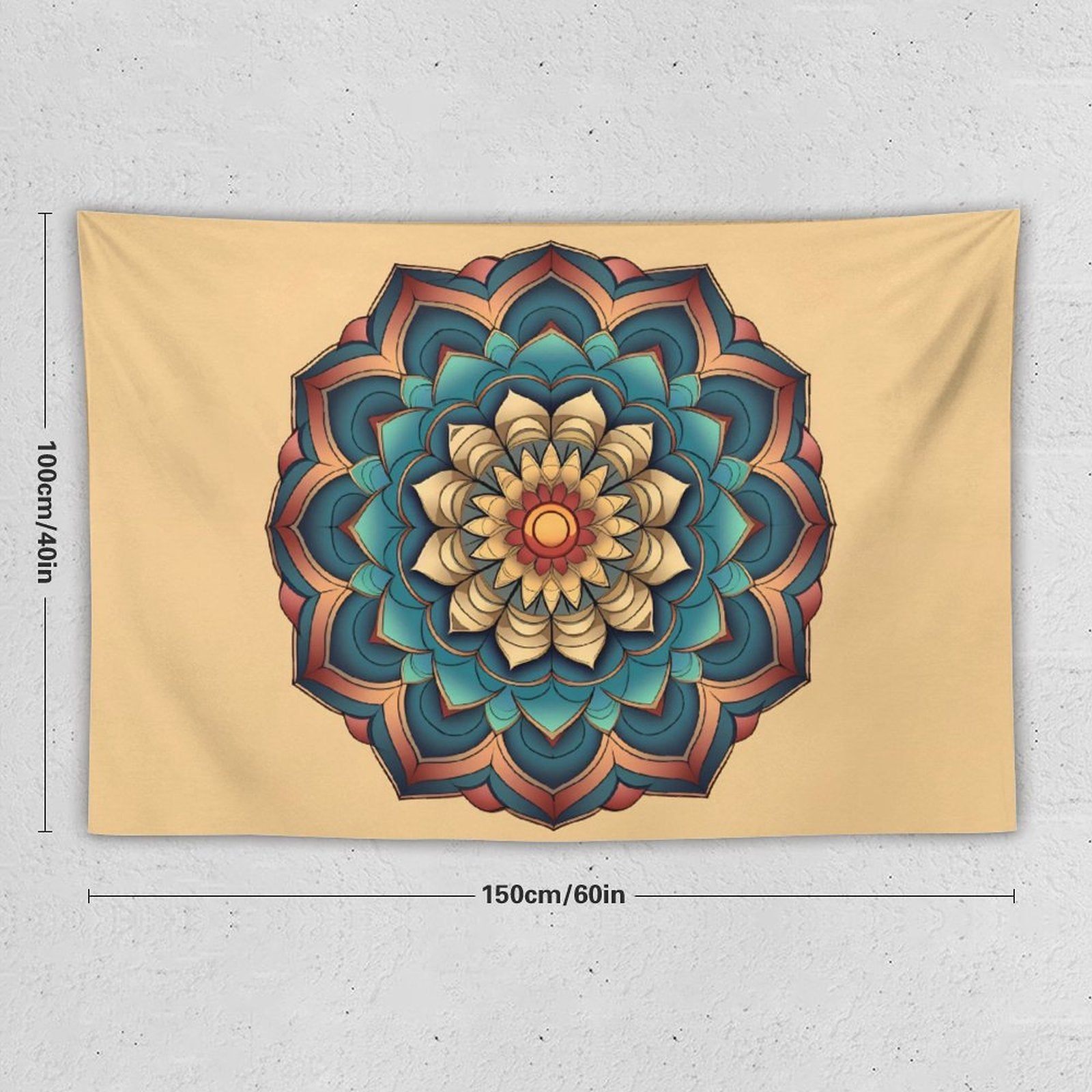 Lotus Wall Tapestry