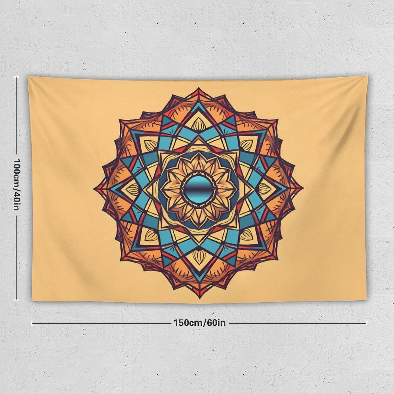 Geometric Wall Tapestry