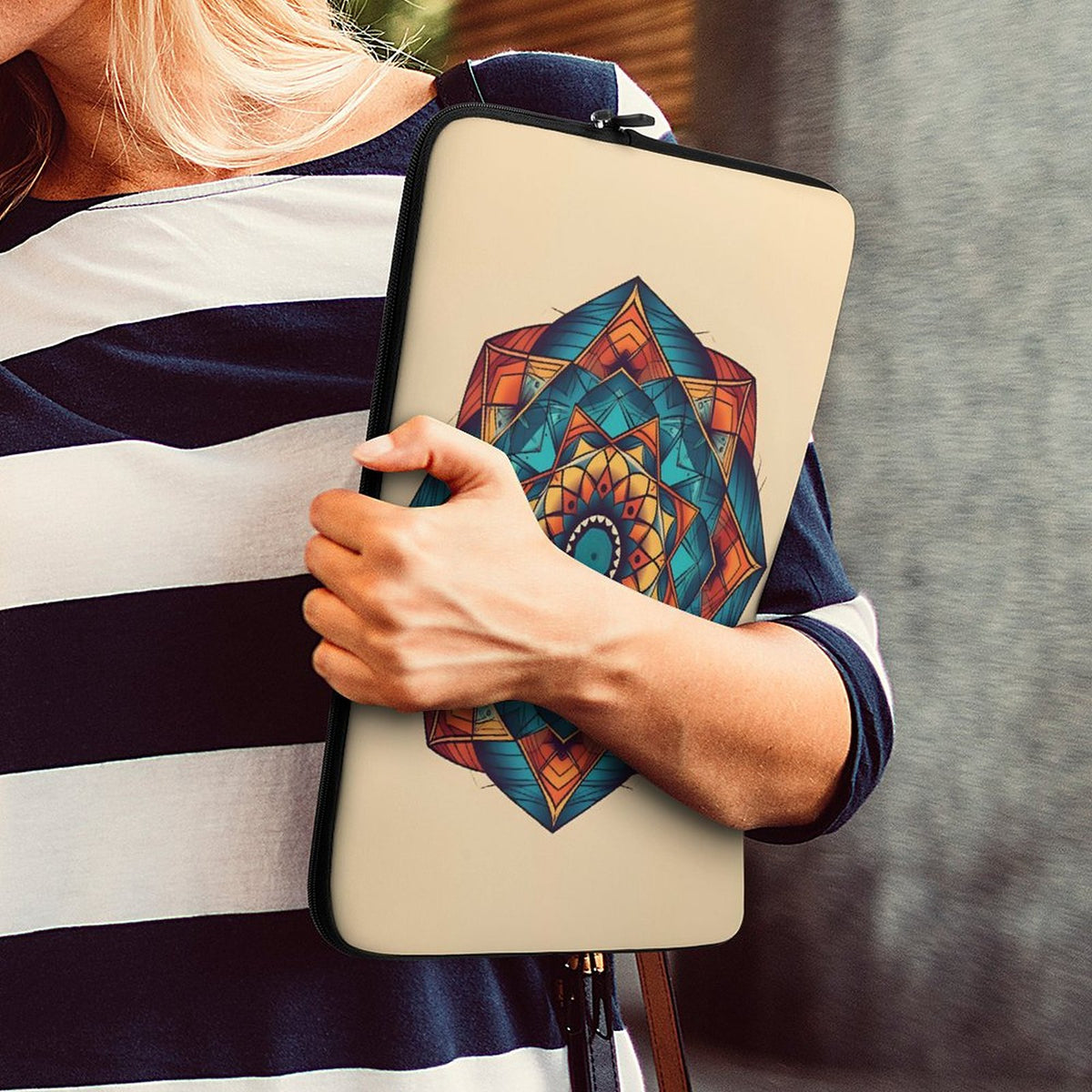 Geometric Laptop Sleeve