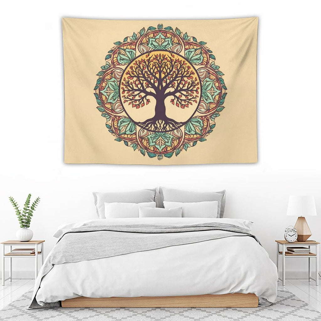 Tapiz de pared de árbol