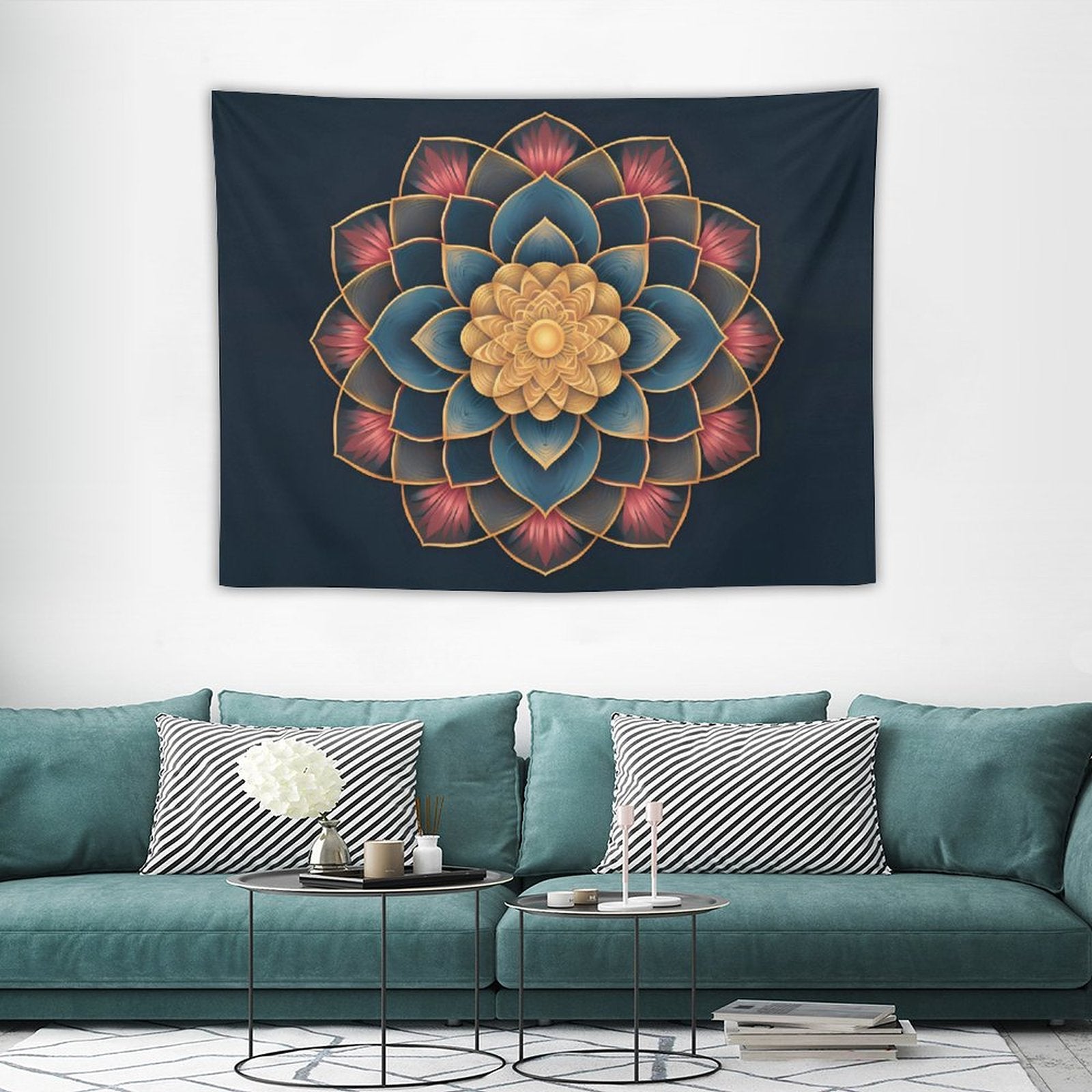 Tapiz de pared de loto