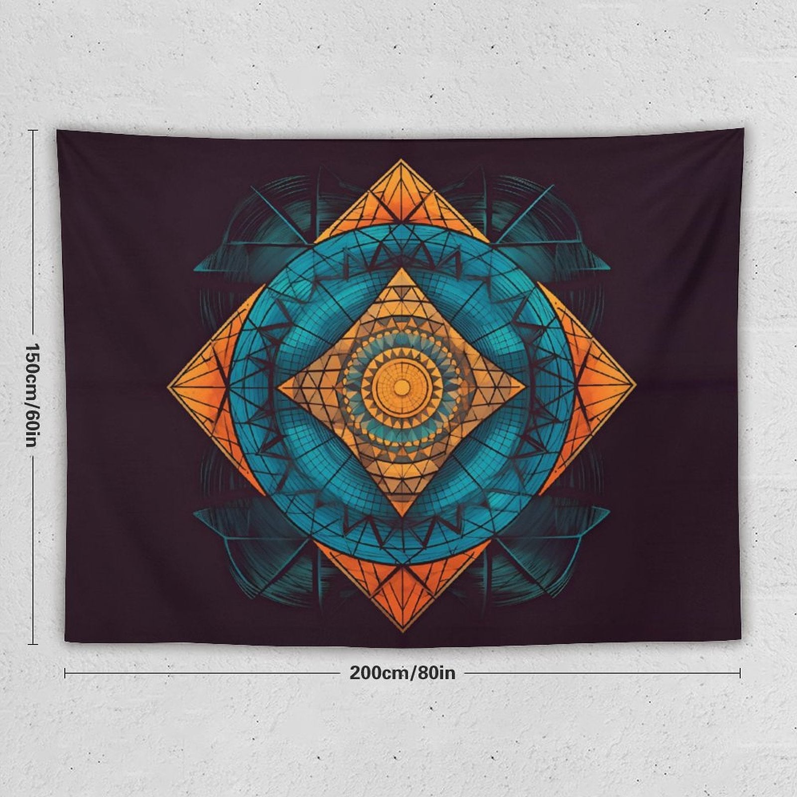 Geometric Wall Tapestry