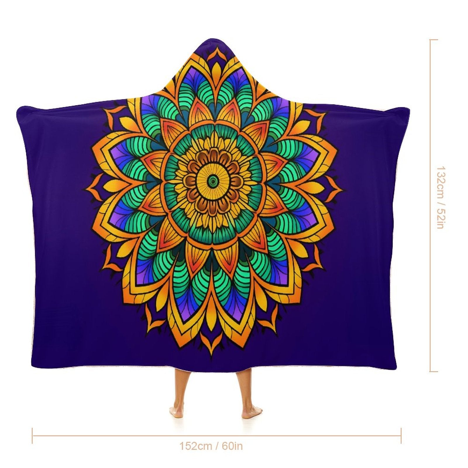 Sunflower Hooded Blanket