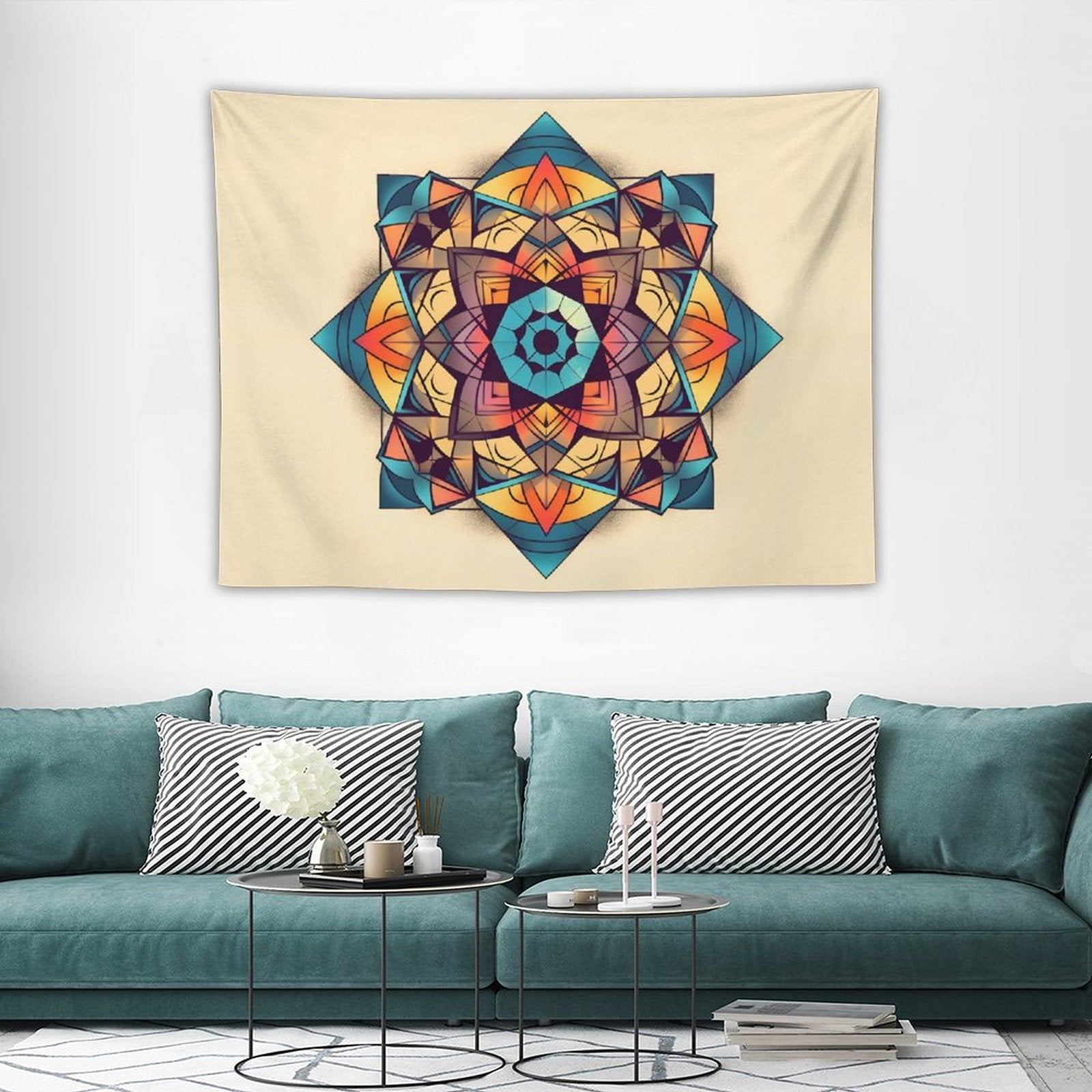 Geometric Wall Tapestry