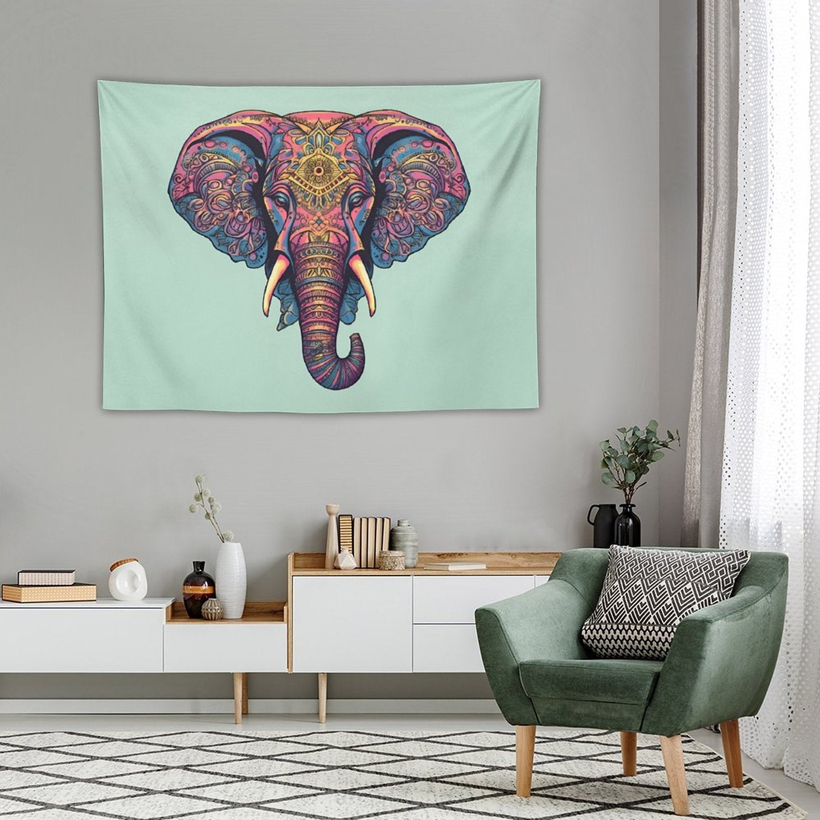 Elephant Wall Tapestry