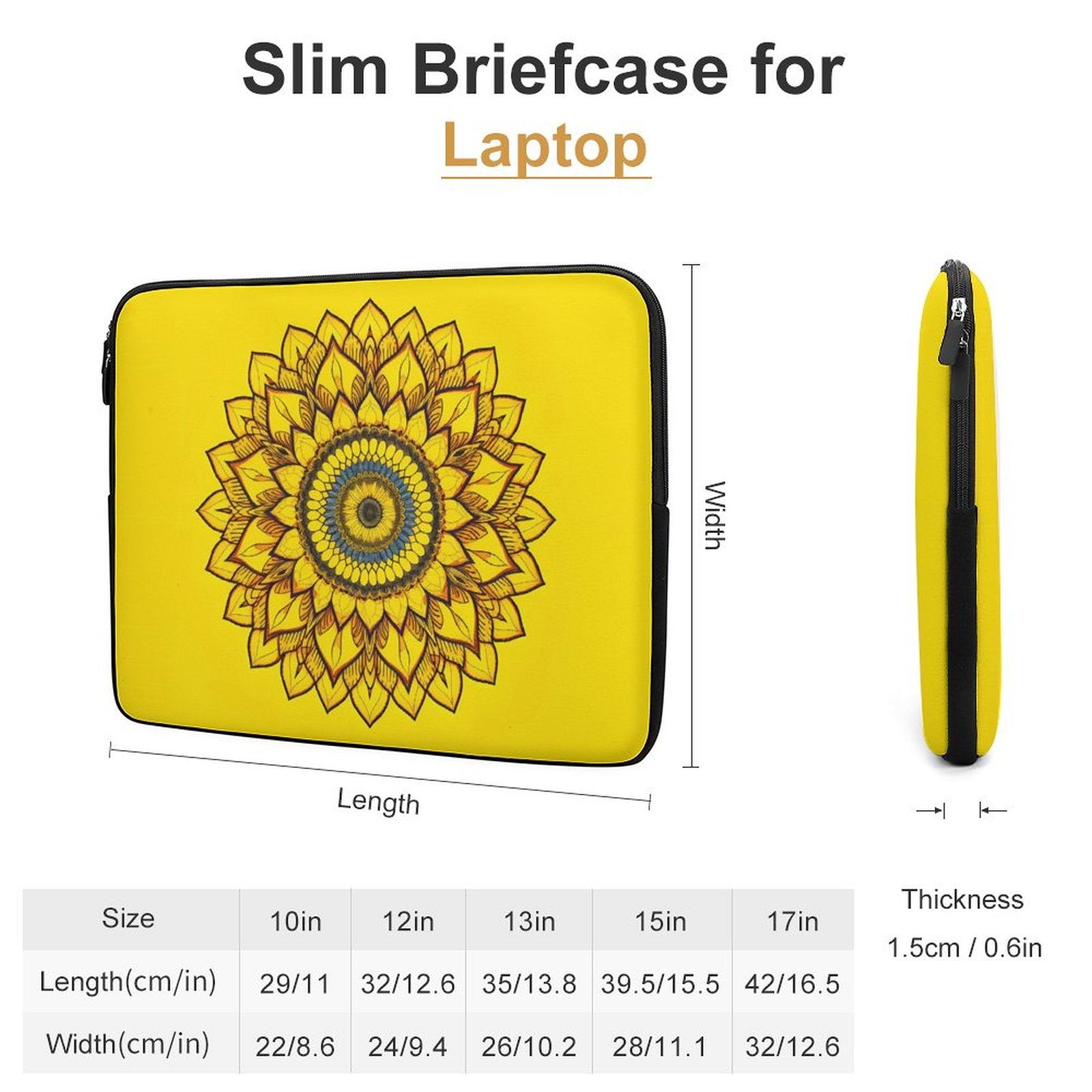 Sunflower Laptop Sleeve