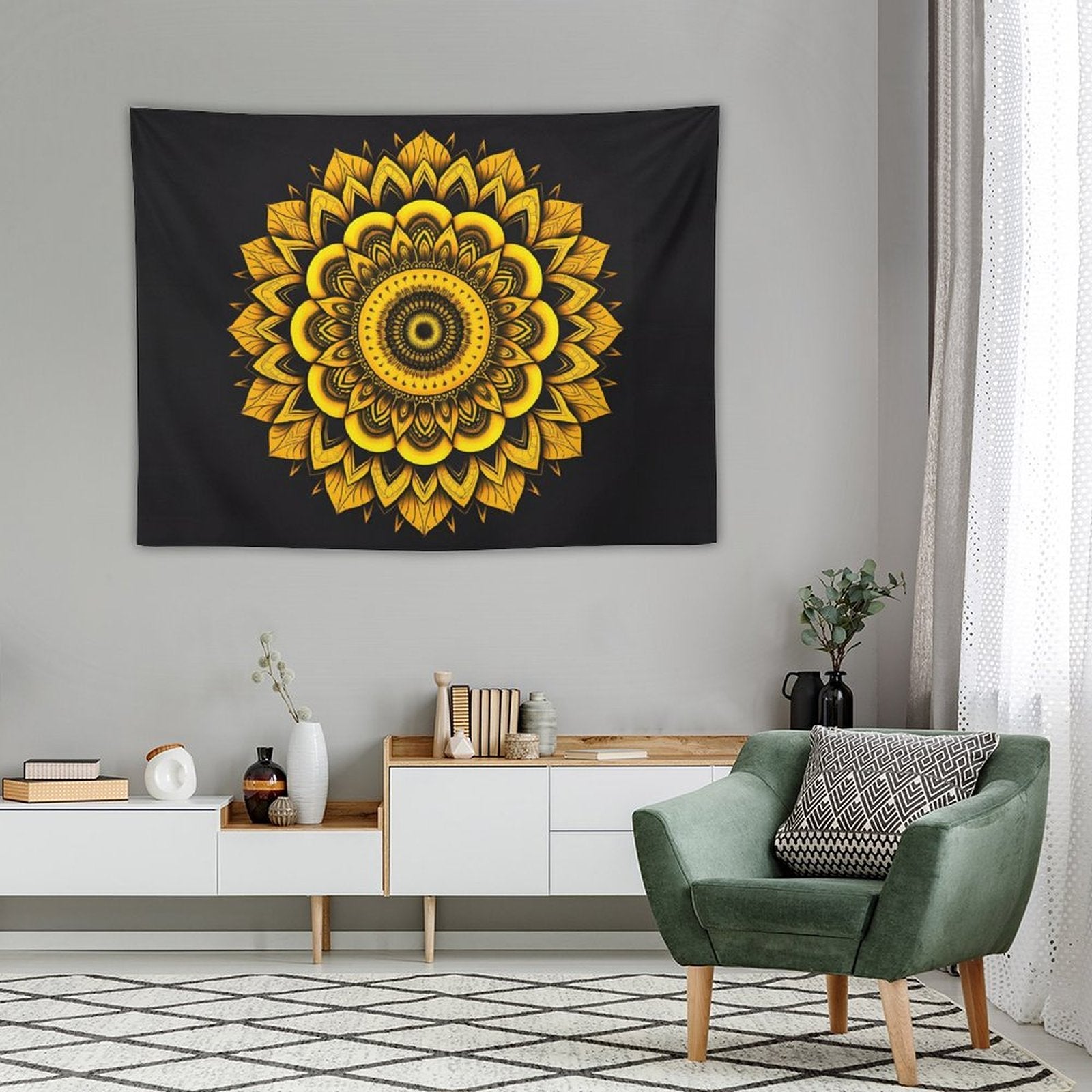 Sunflower Wall Tapestry