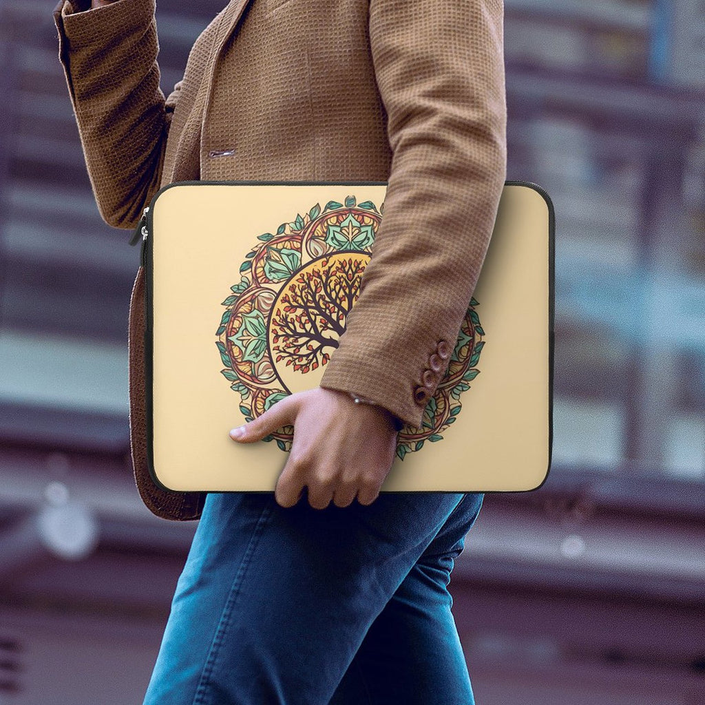 Funda para portátil con diseño de árbol