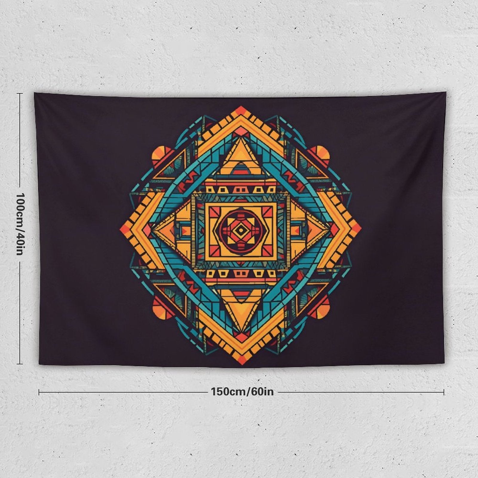 Geometric Wall Tapestry