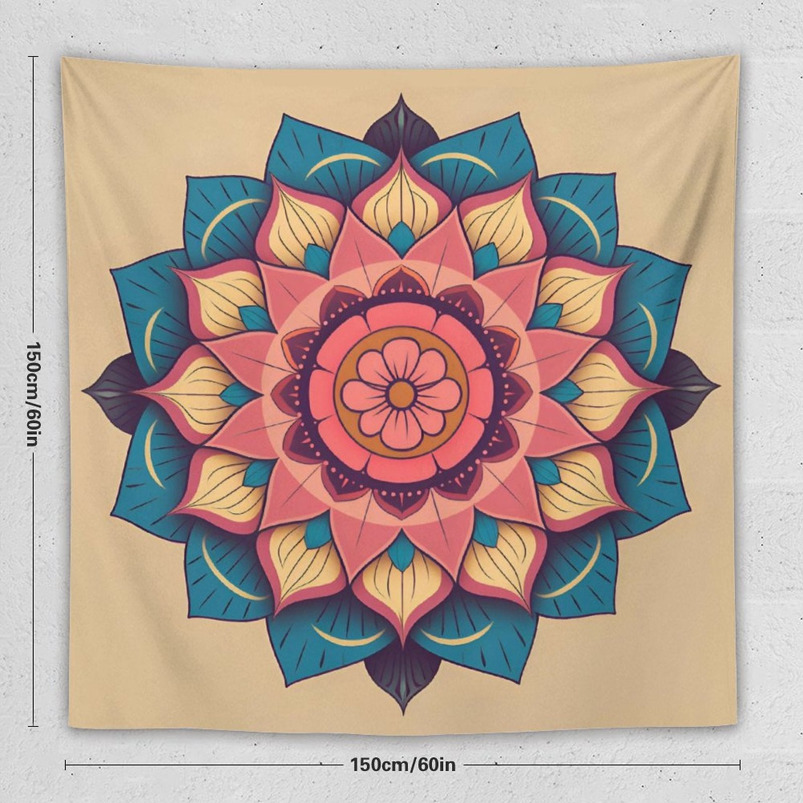 Lotus Wall Tapestry