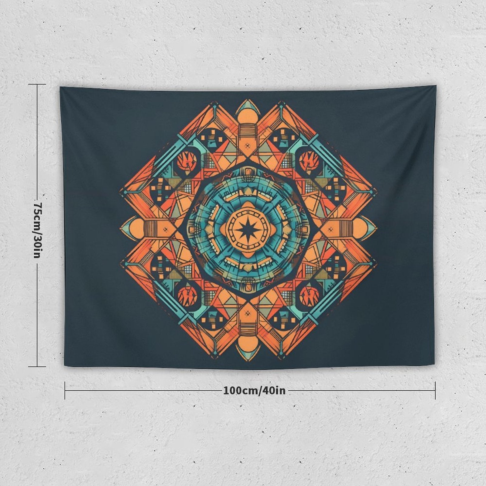 Geometric Wall Tapestry