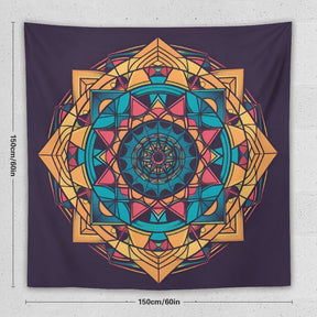 Geometric Wall Tapestry