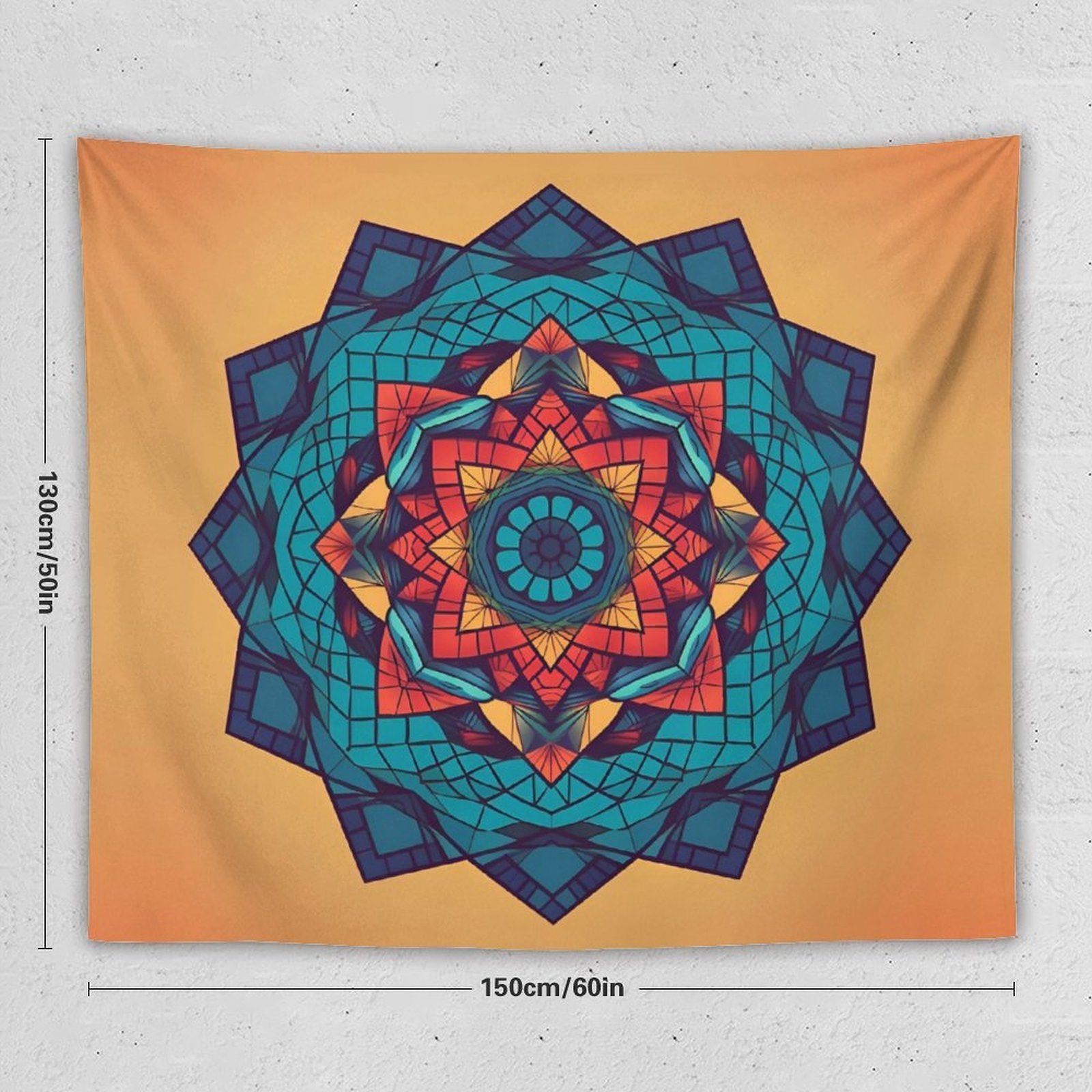 Geometric Wall Tapestry