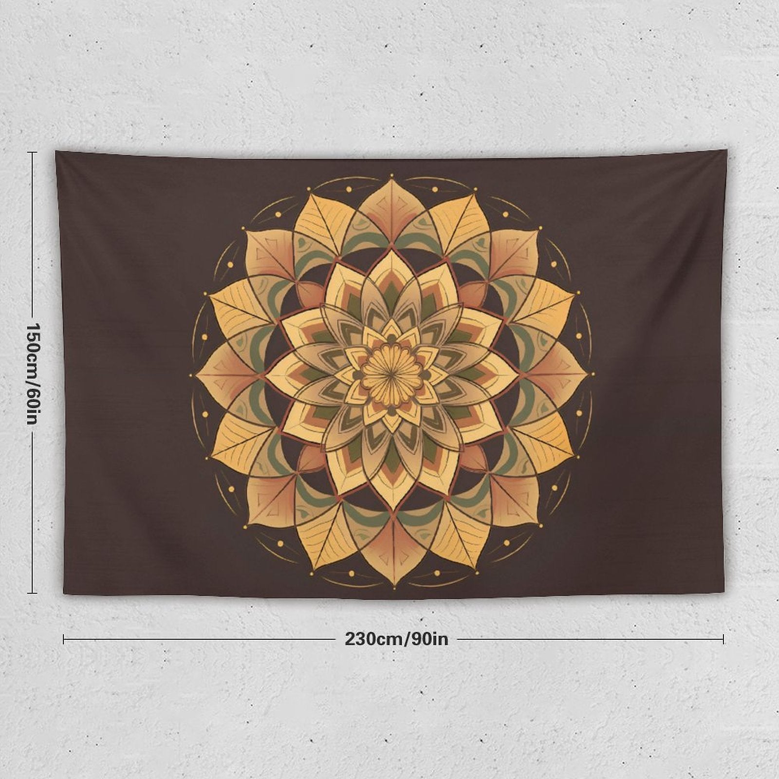 Lotus Wall Tapestry