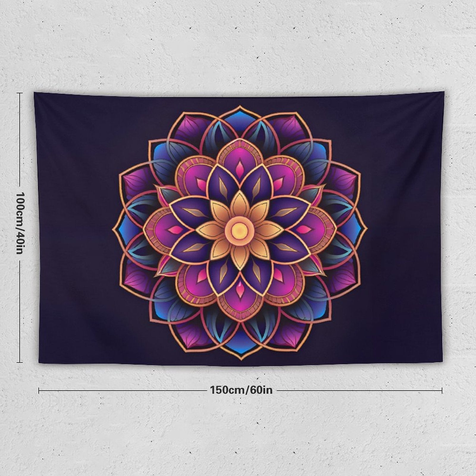 Lotus Wall Tapestry