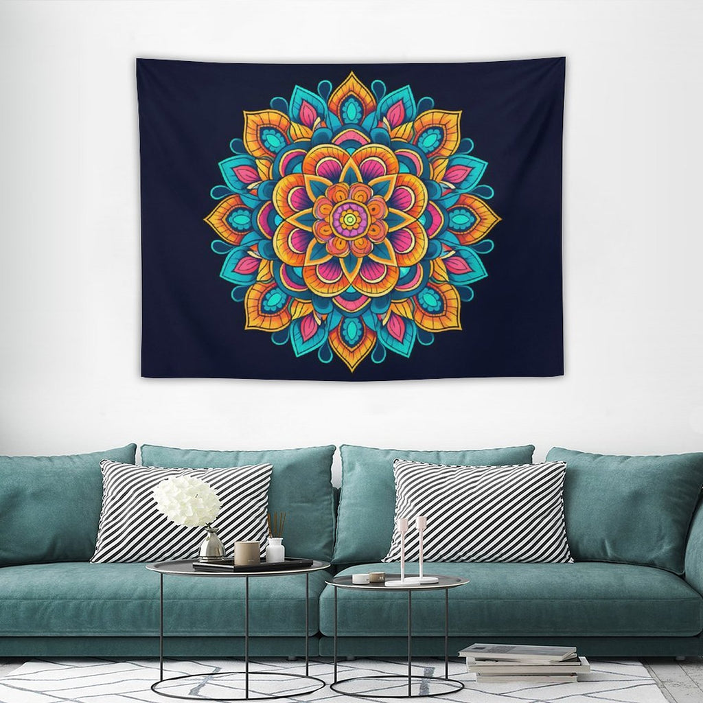 Tapiz de pared de flores