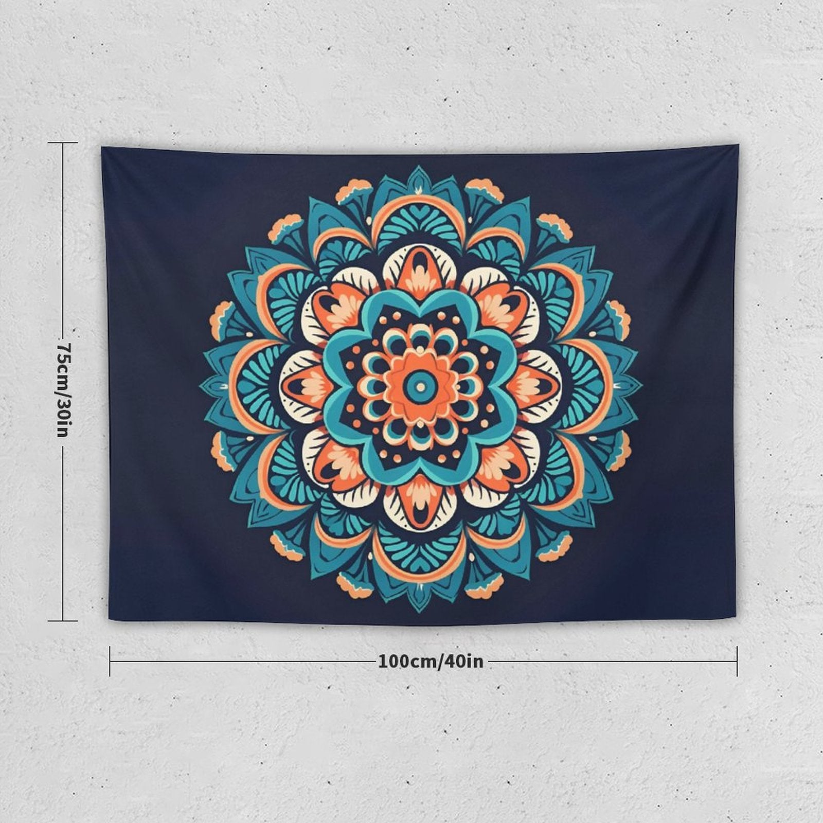 Tapiz de pared de flores