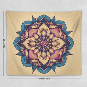 Lotus Wall Tapestry