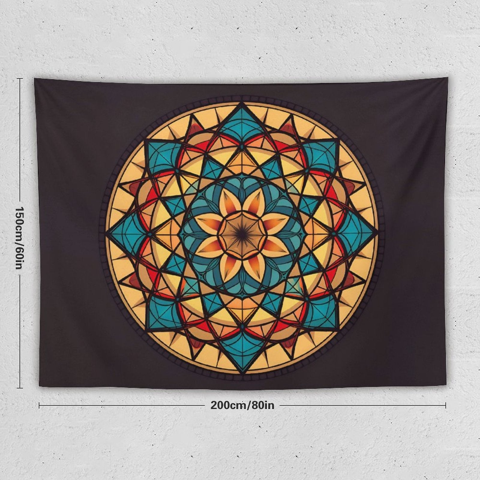 Geometric Wall Tapestry