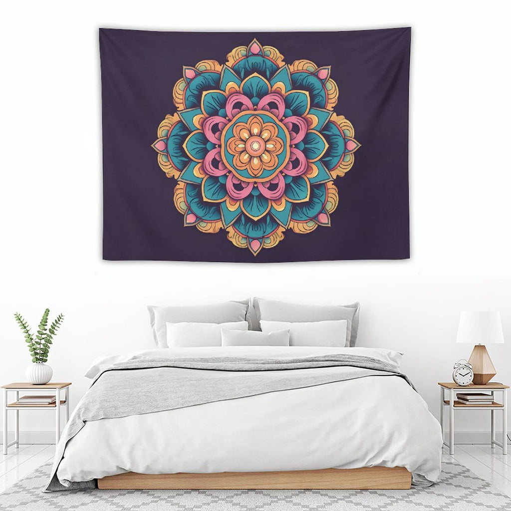 Tapiz de pared de flores