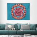 Tapiz de pared de rosas