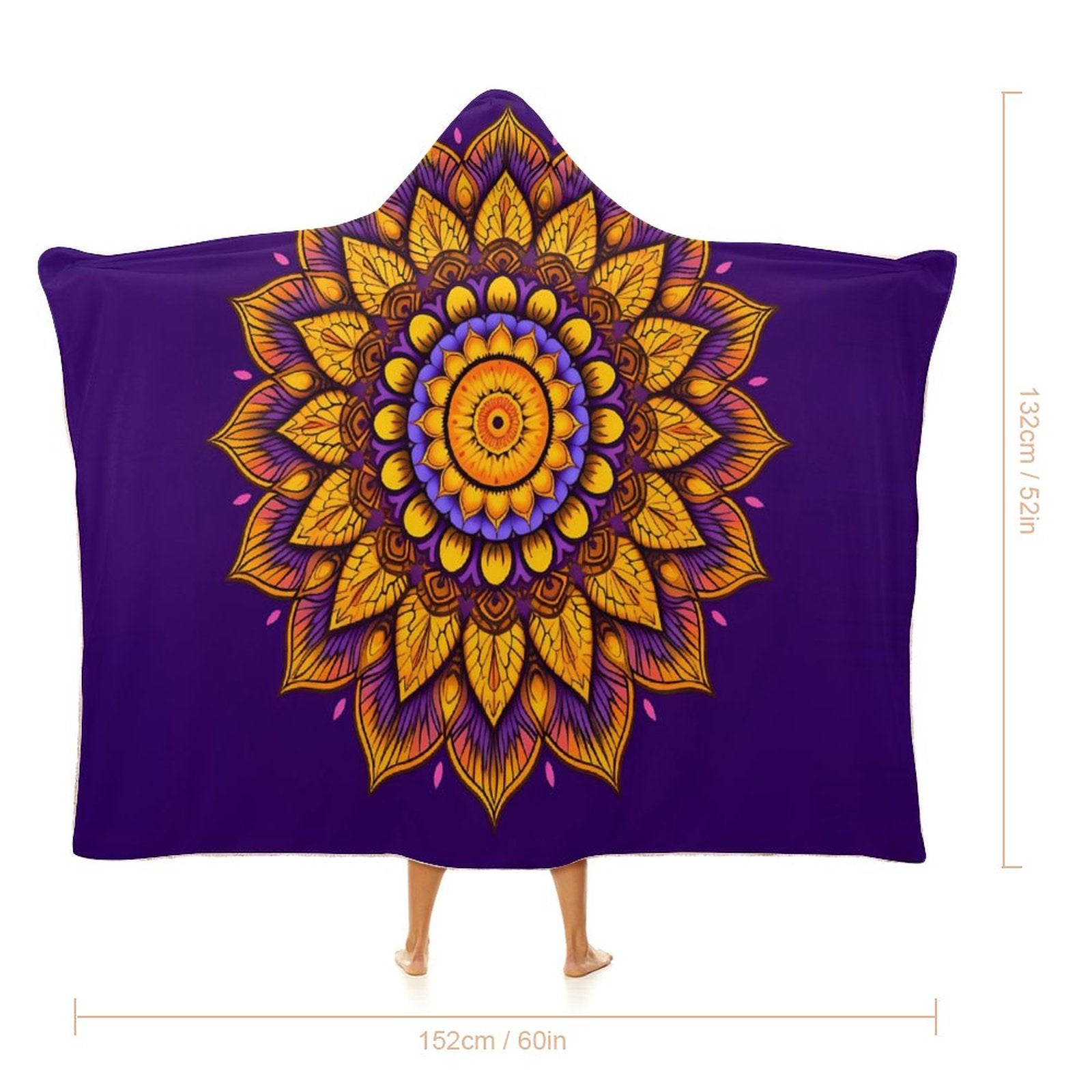 Sunflower Hooded Blanket