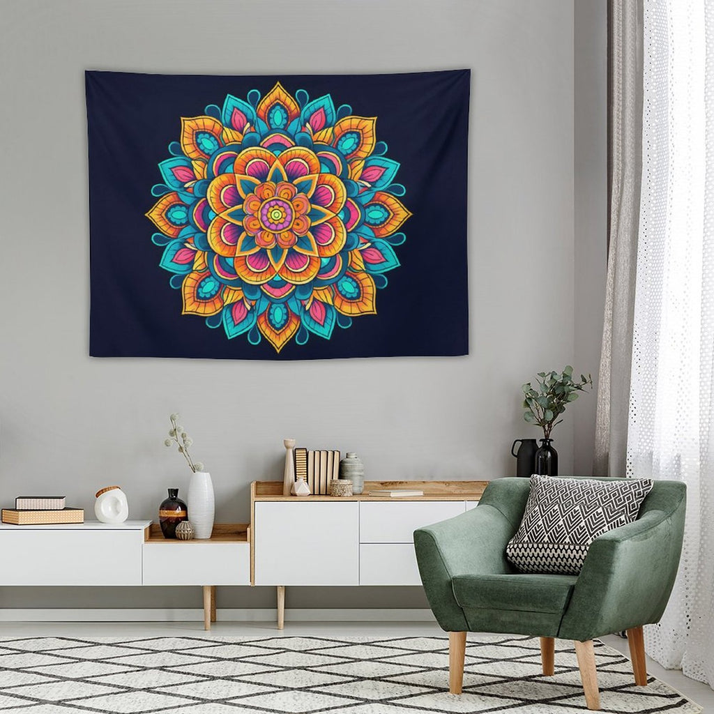 Tapiz de pared de flores