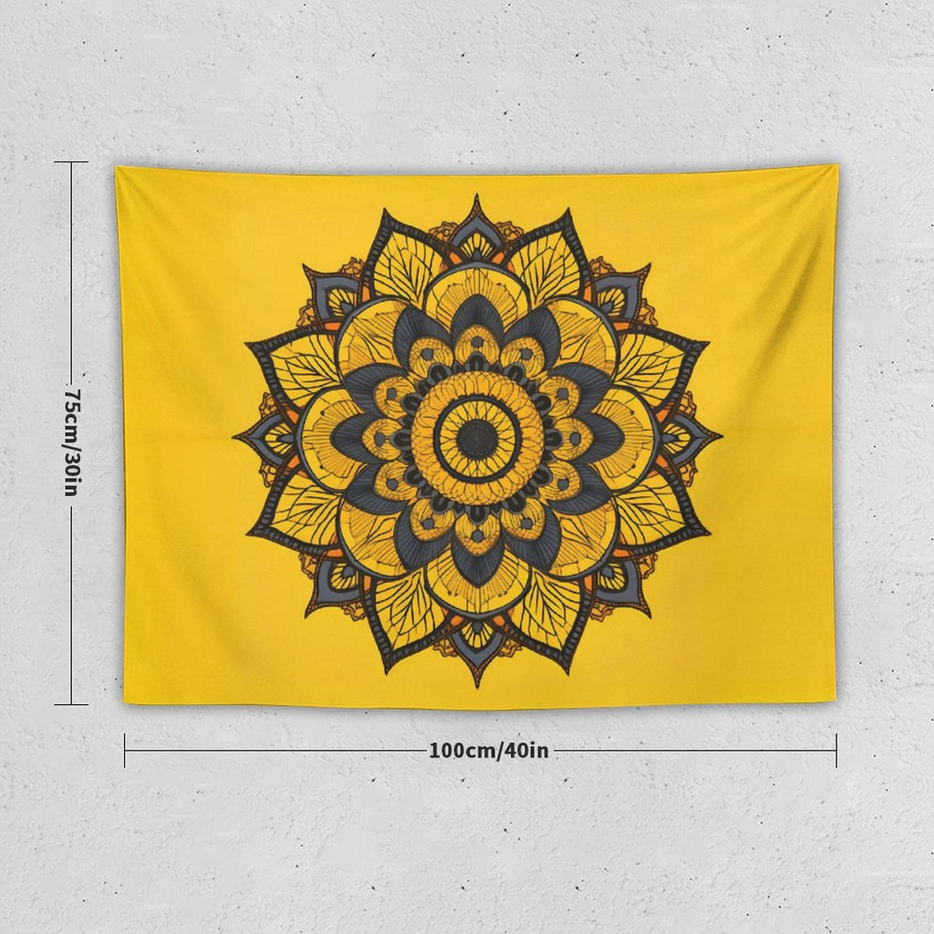 Tapiz de pared de girasoles