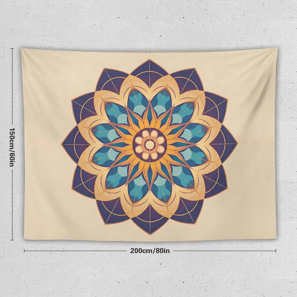 Tapiz de pared de loto