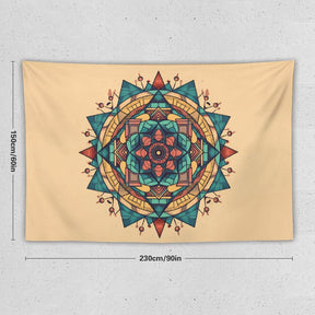 Geometric Wall Tapestry