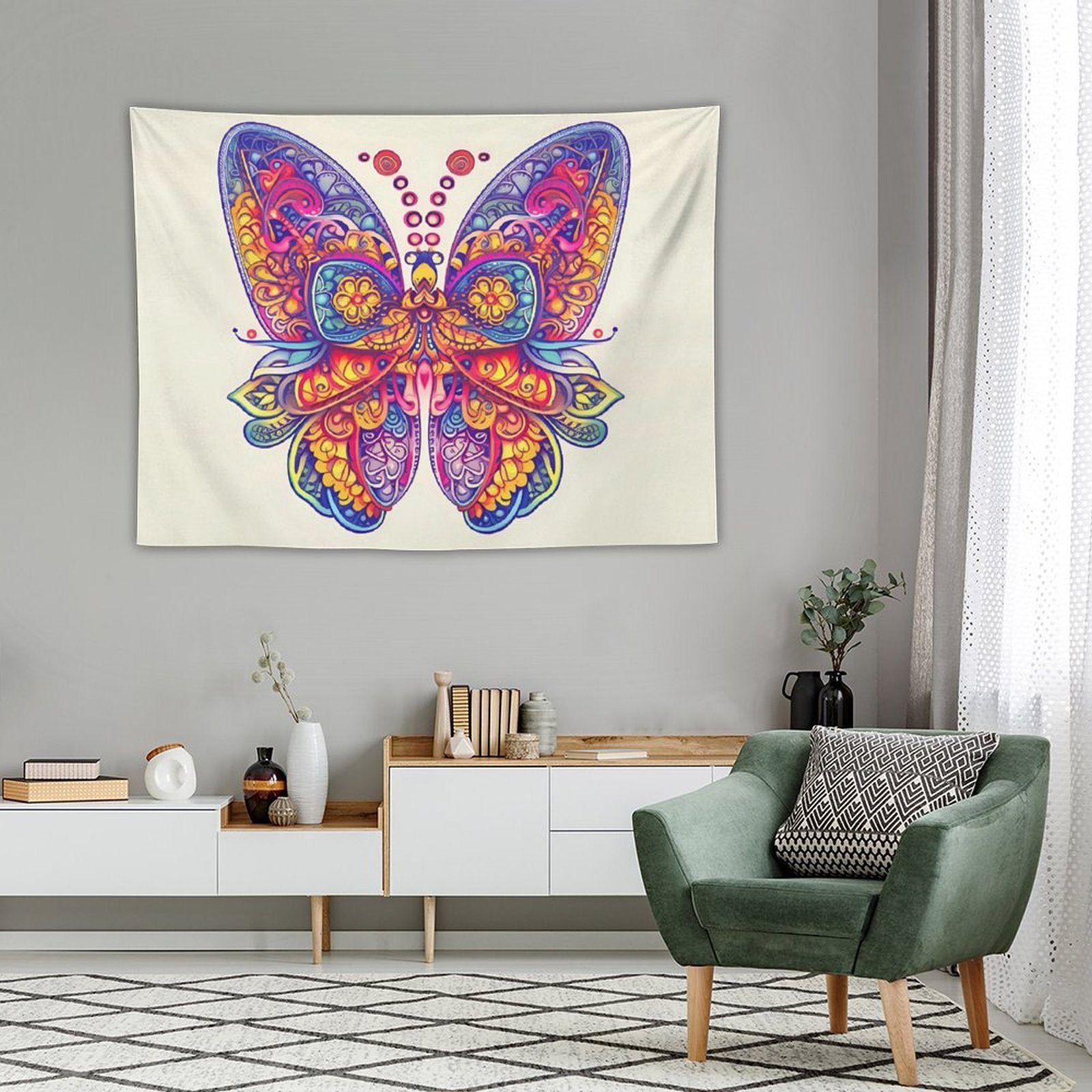 Butterfly Wall Tapestry