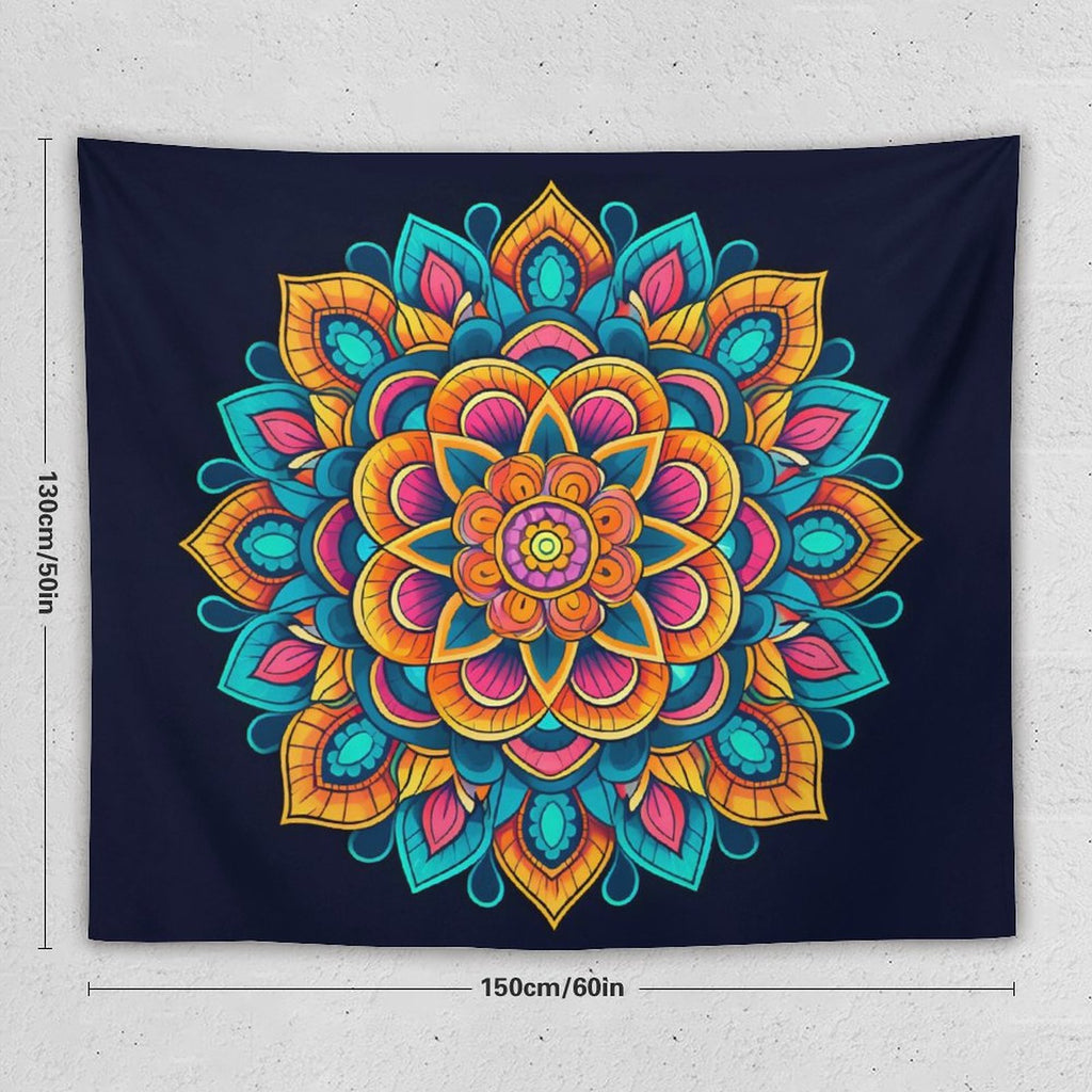 Tapiz de pared de flores