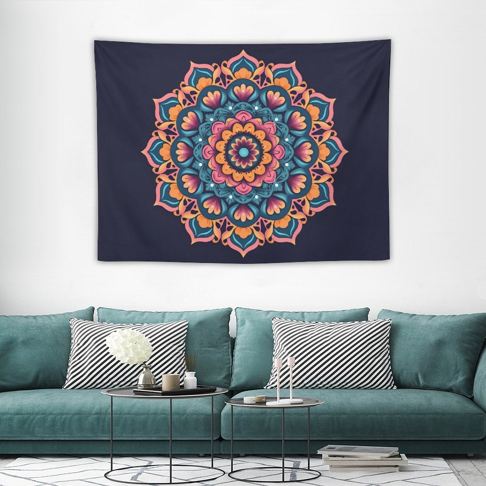 Tapiz de pared de flores