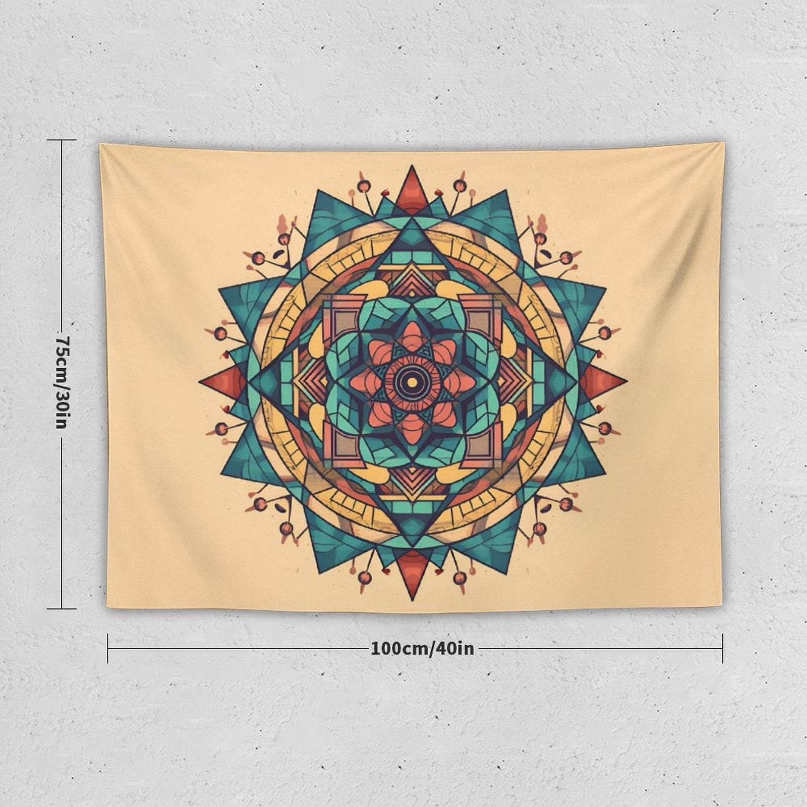 Geometric Wall Tapestry