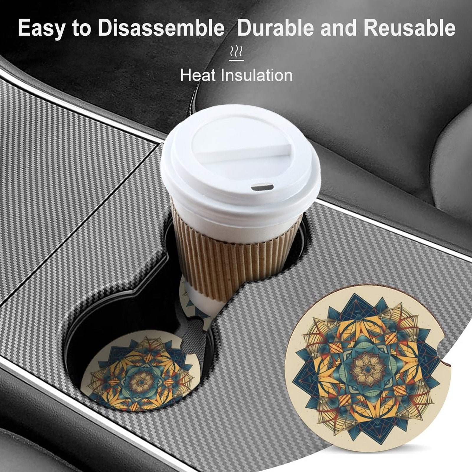 Posavasos para coche