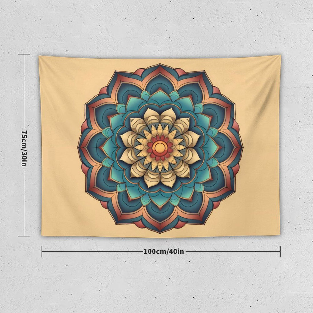 Tapiz de pared de loto
