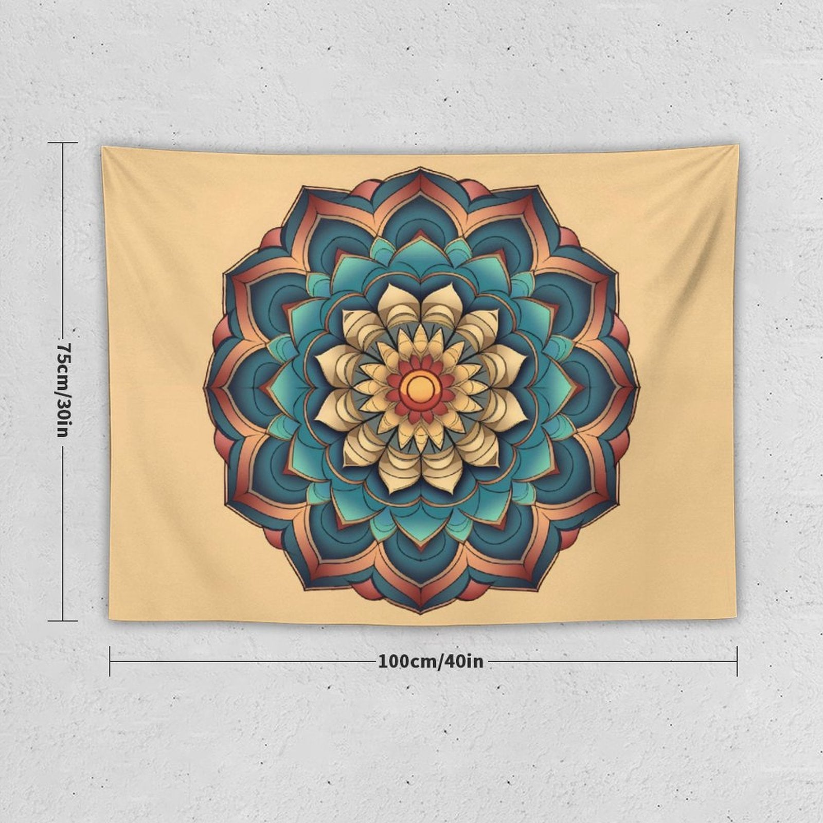 Lotus Wall Tapestry