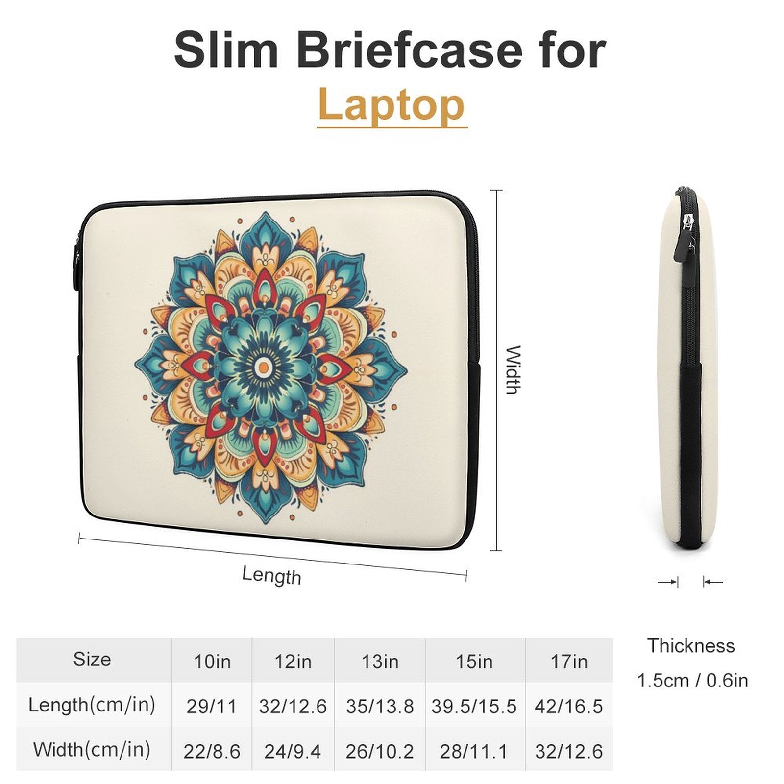 Flower Laptop Sleeve