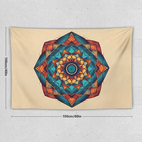 Geometric Wall Tapestry