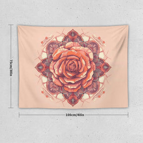 Rose Wall Tapestry