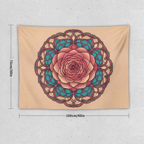 Rose Wall Tapestry