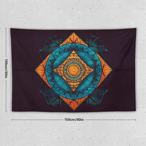 Geometric Wall Tapestry