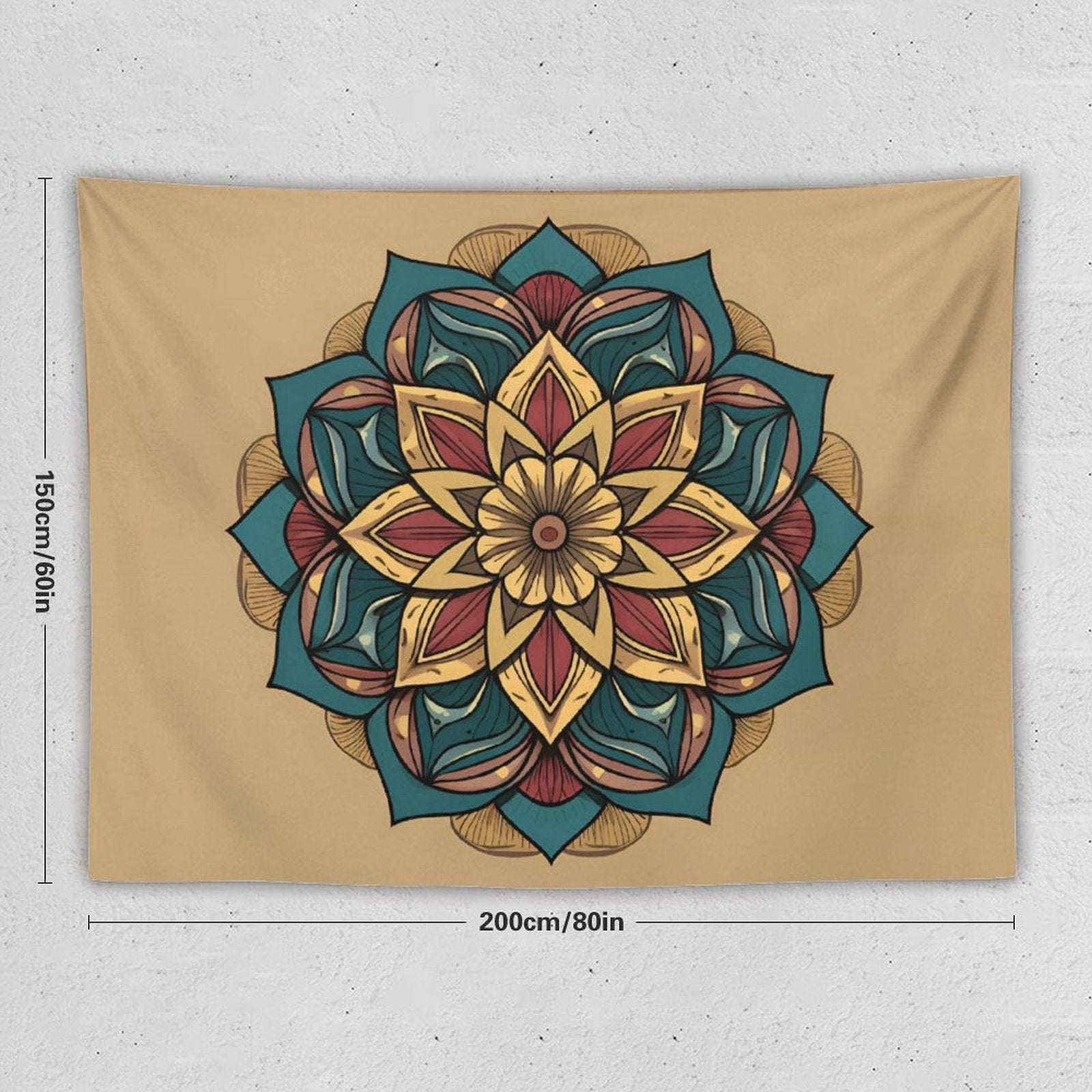 Lotus Wall Tapestry