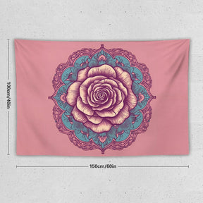 Rose Wall Tapestry